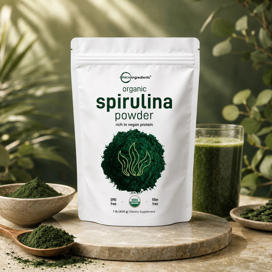 SPIRULINA POWDER - Tu empujoncito natural para arrancar el día con todo 💪