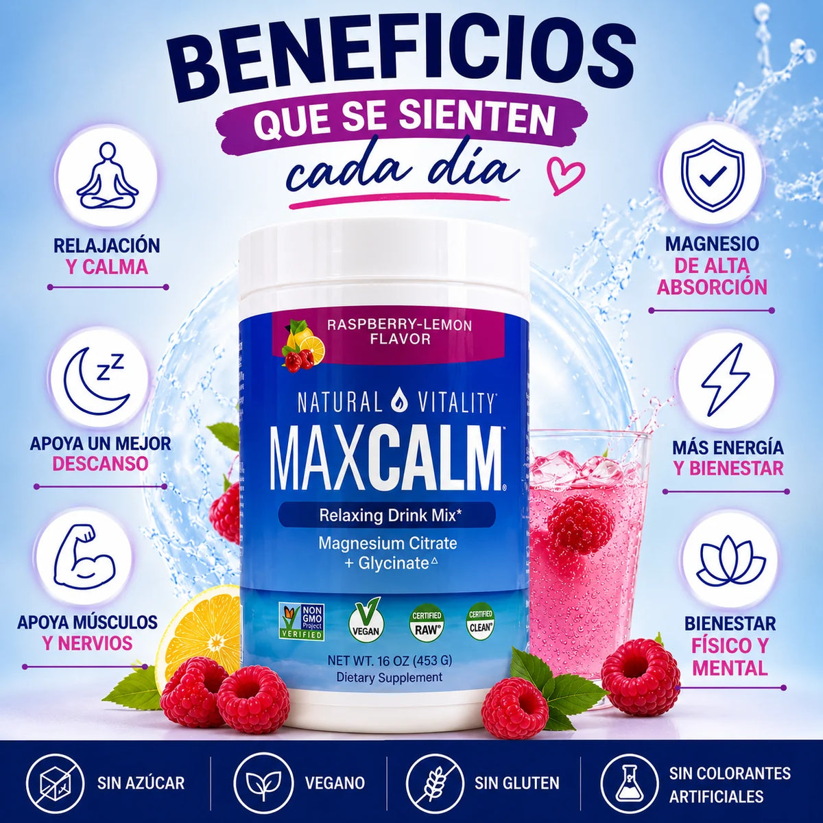 MAXCALM RELAX: Calma Tu Mente, Relaja Tu Cuerpo y Descansa Mejor