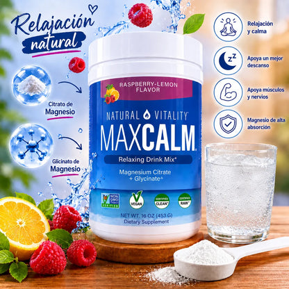 MAXCALM RELAX: Calma Tu Mente, Relaja Tu Cuerpo y Descansa Mejor
